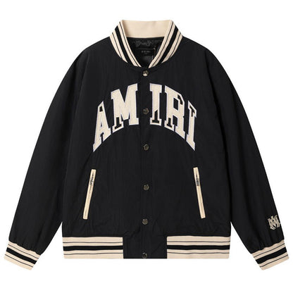 AMIRI Logo-Appliquéd Padded Shell Bomber Jacket AMIRI