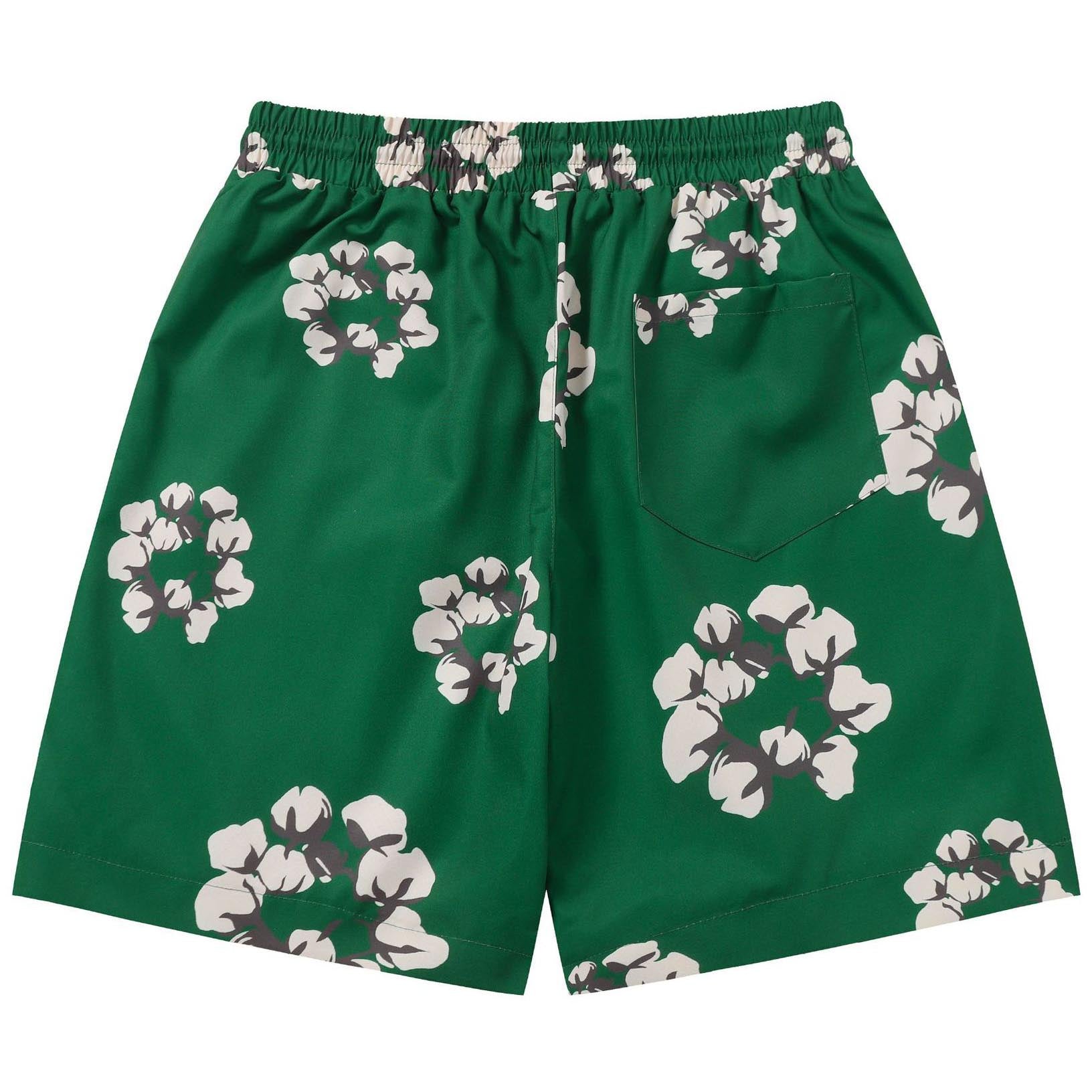 Denim Tears  Cactus Tears Wreath Shorts DENIM TEARS