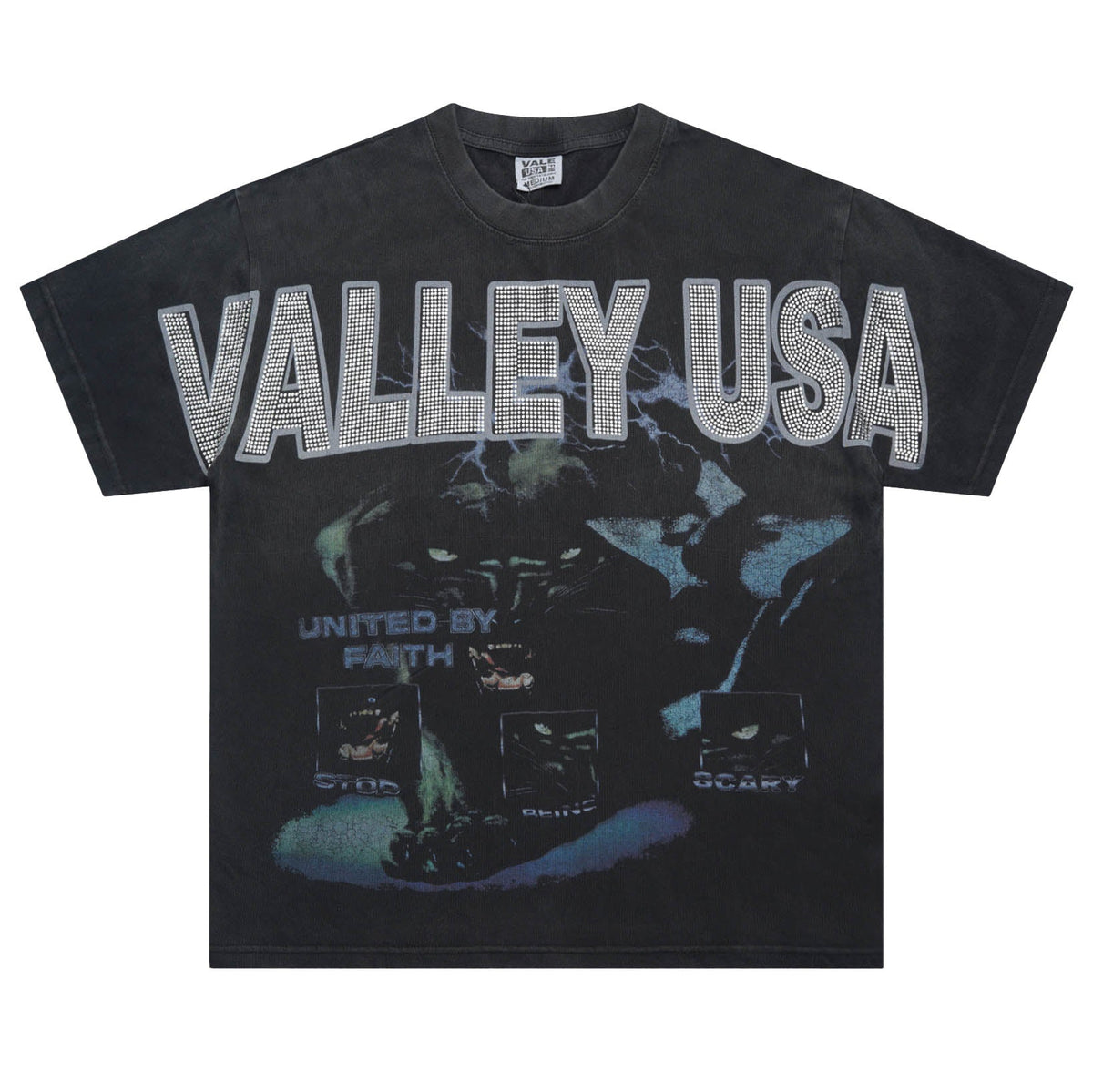 VALLEY FOREVER FAITH BLING TEE