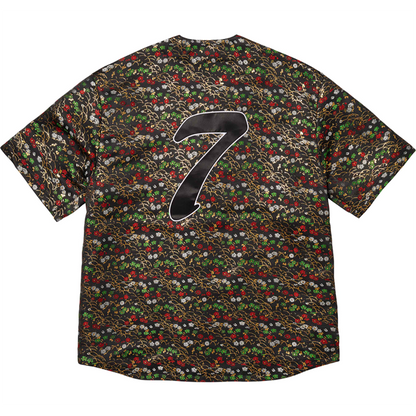 Supreme Floral Jacquard Baseball Jersey