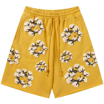 Denim Tears  Cactus Tears Wreath Shorts DENIM TEARS