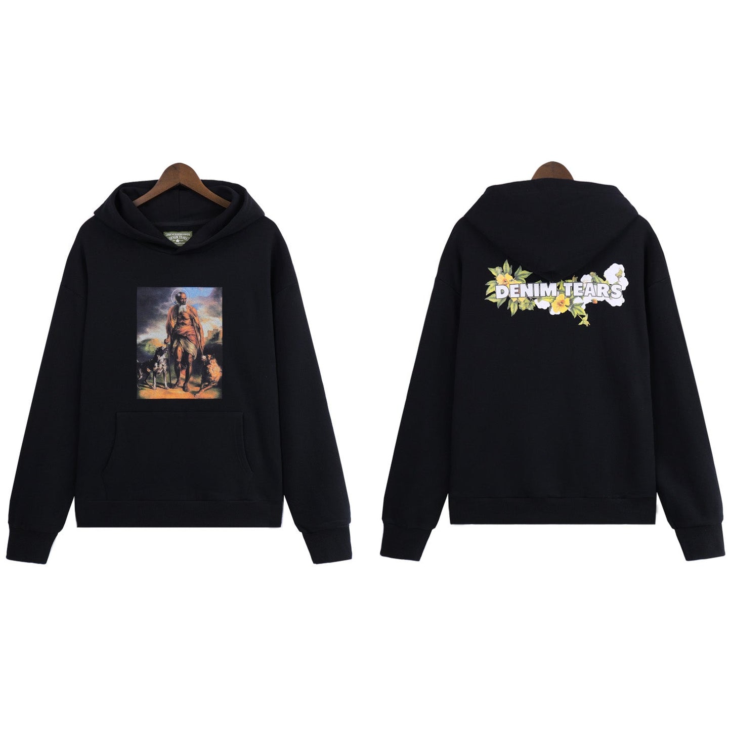 Denim Tears Black Lazarus Hoodie DENIM TEARS
