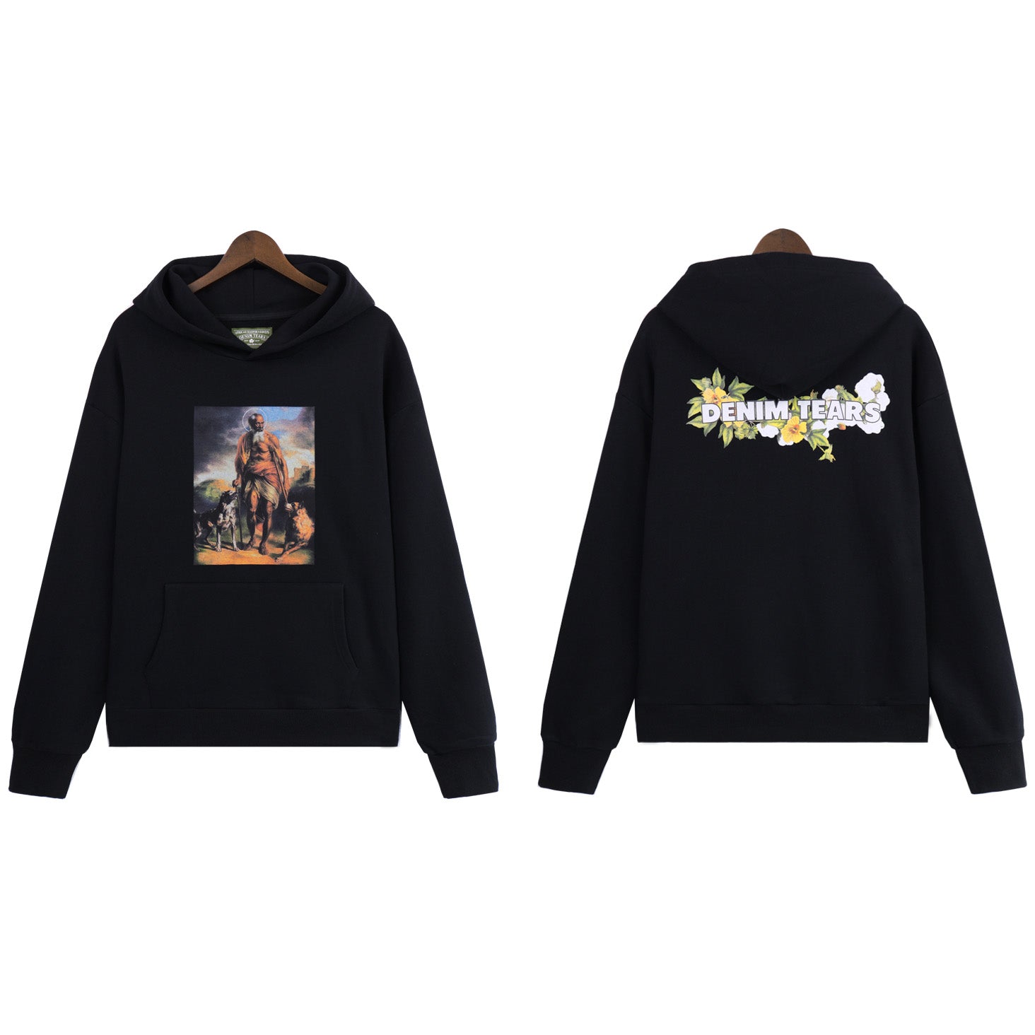 Denim Tears Black Lazarus Hoodie DENIM TEARS